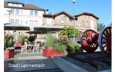 Der Bahnhof in Lennestadt-Altenhundem