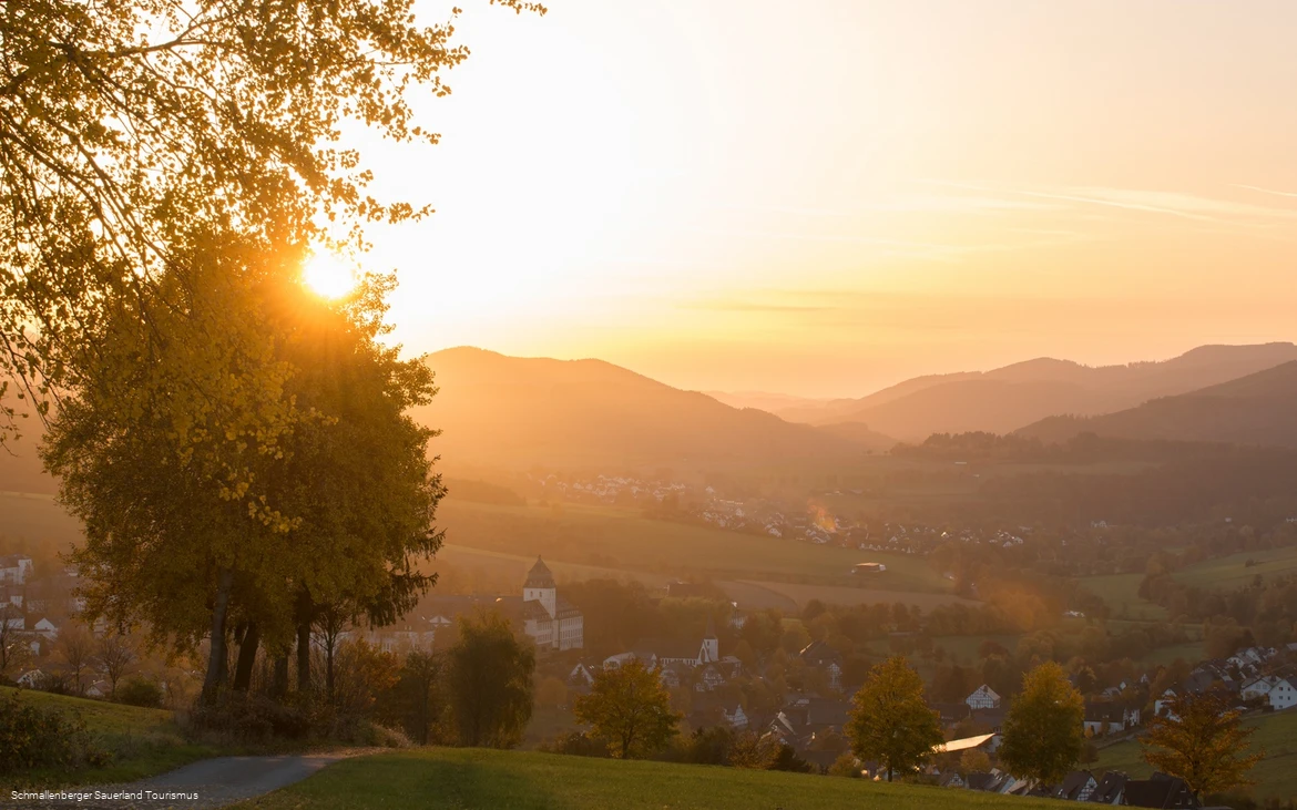 Blick über Grafschaft