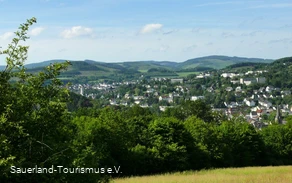 Blick über Sundern vom Kreuzberg