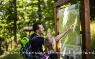 Infotafel am Veischeder Sonnenpfad