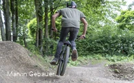 Unterwegs auf dem Pumptrack