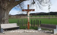 Kreuz an der 14 Nothelfer Kapelle