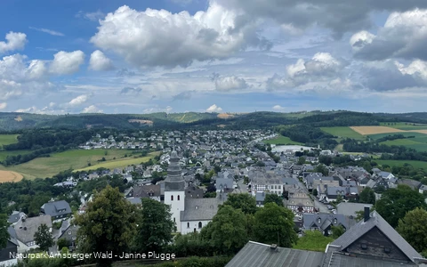 Eversberg Blick von Burgruine