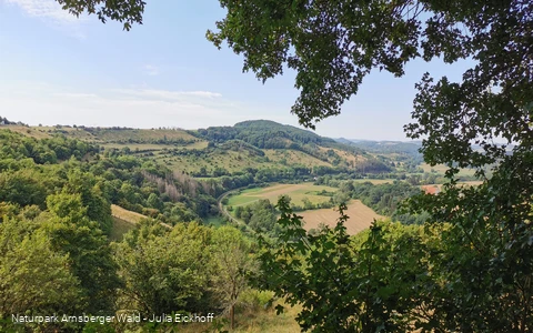 Rittersprung Marsberg an der Sauerland-Waldroute