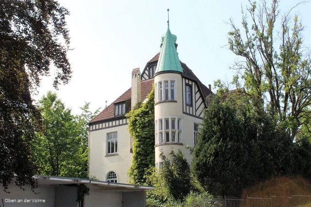 Die historische Villa Jäger an der Bergstraße