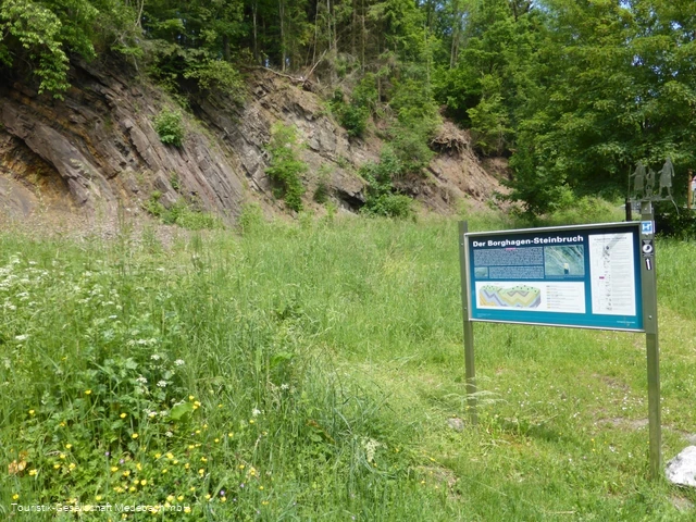 Steinbruch Borghagen in Medebach-Düdinghausen