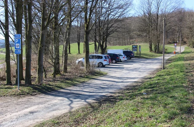 Parkfläche Wanderparkplatz Imberg