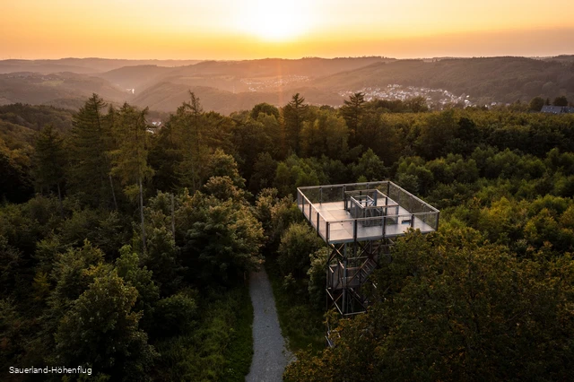 Blick vom Quittmannsturm in Neuenrade